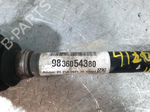 Left front driveshaft PEUGEOT 208 II (UB_, UP_, UW_, UJ_) 1.5 BlueHDI 100 | BP28674348M38 