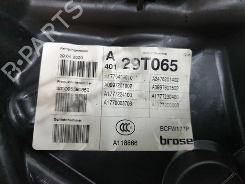 Front left window mechanism MERCEDES-BENZ A-CLASS (W177) A 180 d (177.003) | BP28813062C22 