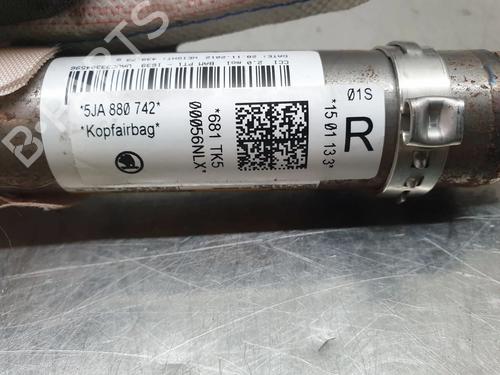 Right curtain airbag SEAT TOLEDO IV (KG3) 1.6 TDI | BP4366572C12 