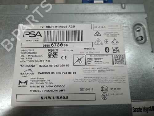 Bilradio DS DS 4 II (FR_, FB_, F3_, FP_) BlueHDi 130 (FBYHZT) | BP29206717E6 