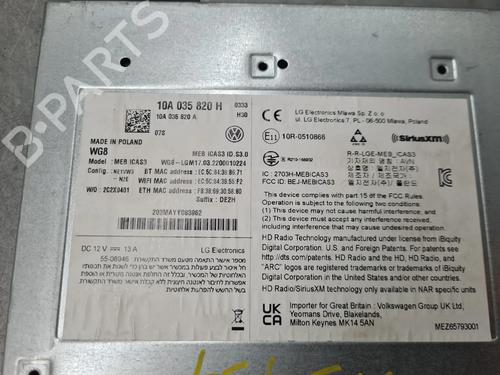 Bilradio VW ID.4 (E21)  | BP29213828E6 