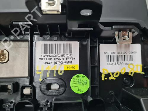 Radio PEUGEOT 2008 II (UD_, US_, UY_, UJ_, UR_, UC_) 1.2 PureTech 130 (USHNS, URHNS) | BP29282343E6 