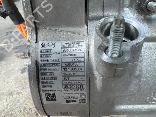 AC-Kompressor PEUGEOT 208 II (UB_, UP_, UW_, UJ_) e-208 | BP29341254M34 