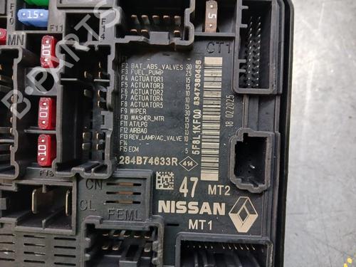 Fuse box RENAULT CLIO V (B7_) 1.5 Blue dCi 100 (B7AD) | BP29451579E1 