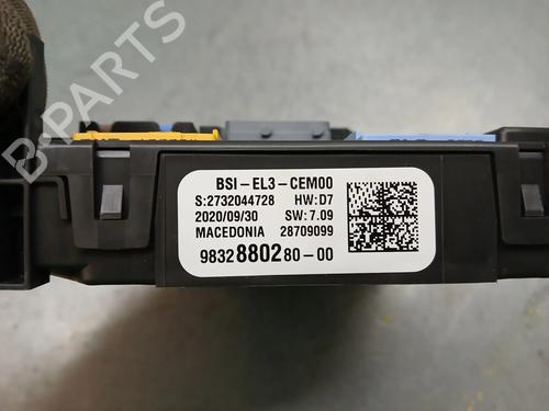 Fuse box CITROËN C3 III (SX) 1.5 BlueHDi 100 (SXYHYP, SXYHTU) | BP29451583E1 