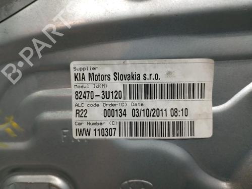 Front left window mechanism KIA SPORTAGE III (SL) 1.7 CRDi | BP24020887C22 
