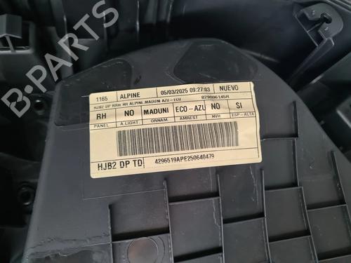 Rear right panel RENAULT CAPTUR II (HF_) E-TECH 145 (HFMU) | BP29489977C61 