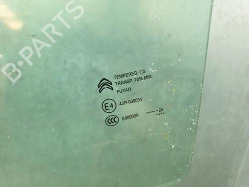 Front left door window CITROËN C3 AIRCROSS II VAN (2C_, 2R_) PureTech 82 | BP29512615C18 