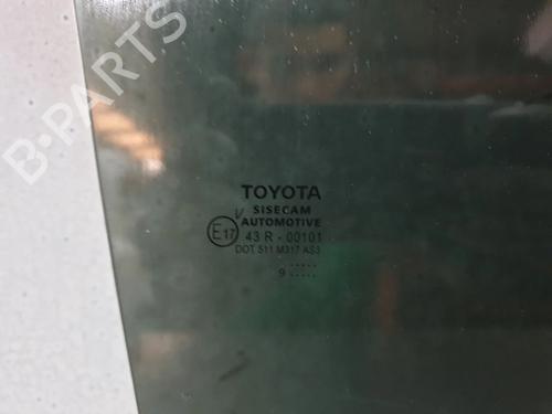 Rear right door window TOYOTA C-HR (_X1_) 1.8 Hybrid (ZYX10_, ZYX11_, ZYX10R, ZYX11R) | BP29527258C21 