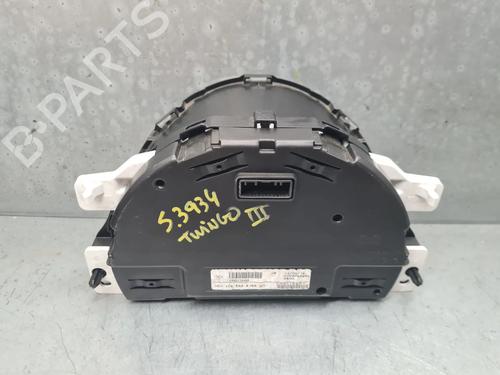 Instrument cluster RENAULT TWINGO III (BCM_, BCA_) 1.0 SCe 70 (BCMB) | BP25793021C47