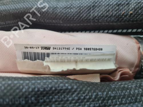 Left curtain airbag PEUGEOT 308 II (LB_, LP_, LW_, LH_, L3_) 1.2 THP 110 | BP23950582C11 