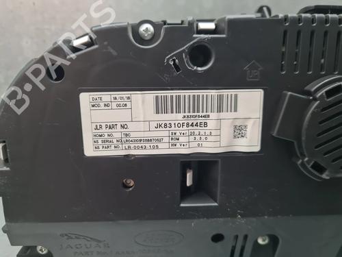 Instrument cluster JAGUAR F-PACE (X761) 2.0 TD4 AWD | BP26641686C47 
