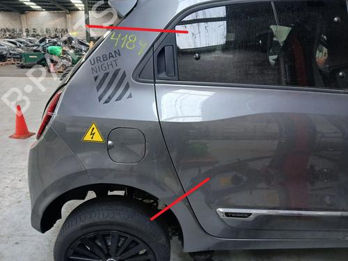 Used Right rear fenders RENAULT TWINGO III (BCM_, BCA_) Z.E: (BCA1) (82 hp) 29698093