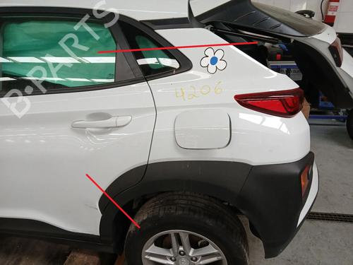 Used Left rear fenders HYUNDAI KONA (OS, OSE, OSI) 1.0 T-GDi (120 hp) 29699386