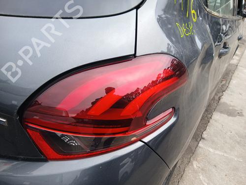 Used Right taillight PEUGEOT 208 I (CA_, CC_) 1.2 VTI 82 (82 hp) 29726367