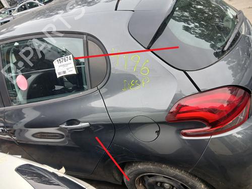 Używane Błotnik tylny lewy PEUGEOT 208 I (CA_, CC_) 1.2 VTI 82 (82 hp) 29732182
