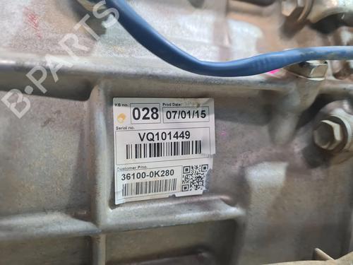 Gearkasse TOYOTA HILUX VII Pickup (_N1_, _N2_, _N3_) 2.5 D-4D 4WD (KUN25) | BP29737431M3 