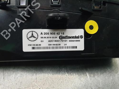 Climate control MERCEDES-BENZ C-CLASS (W205) C 200 d (205.001) | BP29746061I5 