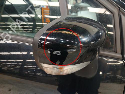 Right mirror RENAULT CAPTUR I (J5_, H5_) 1.5 dCi 90 (J5N4, J5M5, J5MW, J5M6, J5AL, J5AJ) | BP29815331C27 