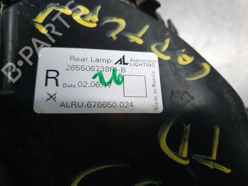 Right taillight RENAULT CAPTUR I (J5_, H5_) 1.2 TCe 120 | BP28368345C35