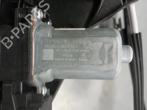 Front right window mechanism PEUGEOT 208 II (UB_, UP_, UW_, UJ_) 1.2 PureTech 75 | BP29979837C23 