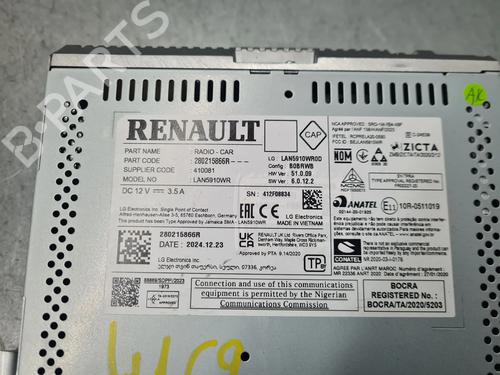 Radio DACIA SANDERO III 1.0 TCe 100 | BP29161996E6 