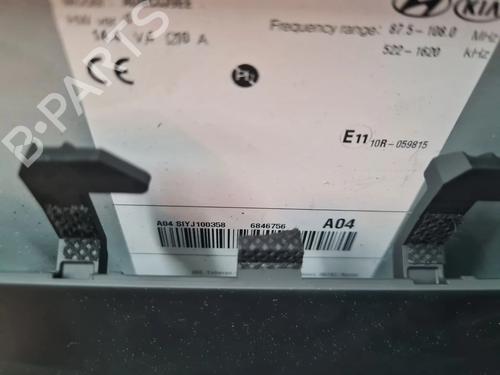 Radio HYUNDAI KONA (OS, OSE, OSI) 1.0 T-GDi | BP29699426E6 