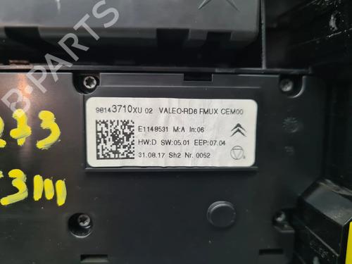 Radio CITROËN C3 III (SX) 1.2 PureTech 82 | BP30099813E6 
