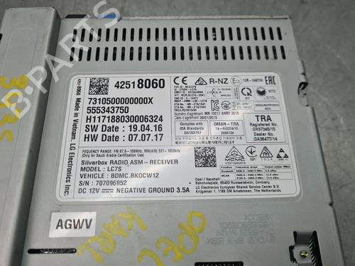 Radio OPEL KARL (C16) 1.0 | BP30101229E6 