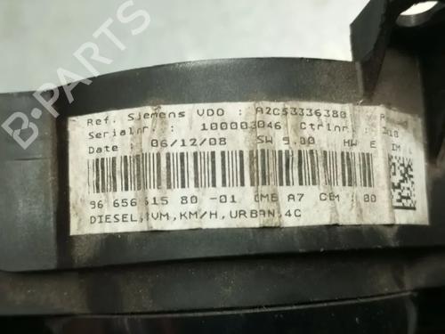 Instrument cluster PEUGEOT 207 (WA_, WC_) 1.4 HDi | BP3092416C47