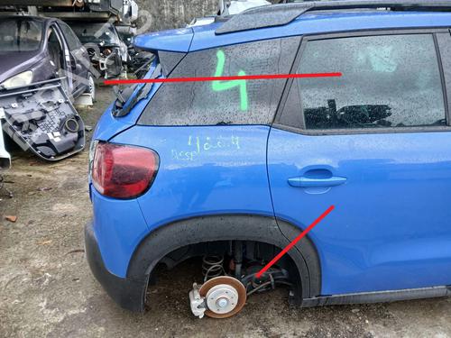 Bagstkærm Højre CITROËN C3 AIRCROSS II (2R_, 2C_) 1.5 BlueHDi 110 (110 hp) 30146762