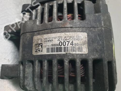 Alternator PEUGEOT 208 I (CA_, CC_) 1.2 VTI 82 | BP30159344M7 