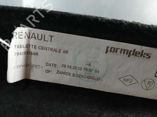 Rear parcel shelf RENAULT CLIO V (B7_) 1.5 Blue dCi 85 (B7AG) | BP30182422C85 