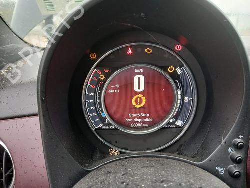 Used Instrument cluster FIAT 500 C (312_) 1.0 Mild Hybrid (312.AYD1B) (69 hp) 30275824
