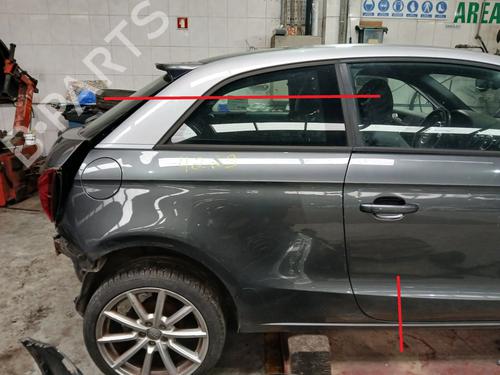 Used Right rear fenders AUDI A1 (8X1, 8XK) 1.4 TDI (90 hp) 30296327