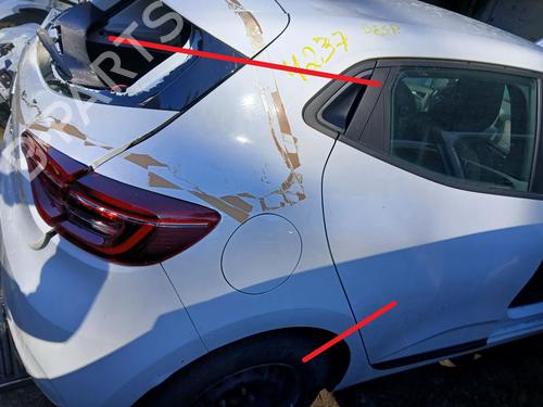 Bagstkærm Højre RENAULT CLIO V (B7_) 1.5 Blue dCi 85 (B7AG) (86 hp) 30436287