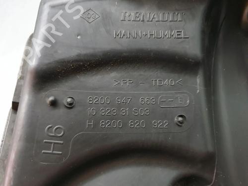 Air filter box RENAULT GRAND SCÉNIC III (JZ0/1_) 1.5 dCi (JZ09, JZ0D, JZ10, JZ14, JZ1G, JZ29, JZ2C) | BP30486531M87 