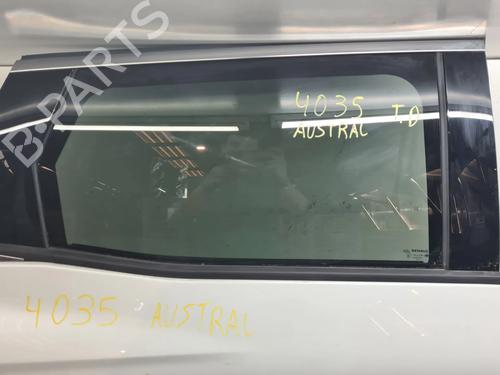 Used Rear right door window RENAULT AUSTRAL TCe 130 (HGM2) (131 hp) 27179414