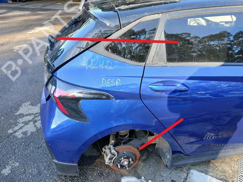 Używane Błotnik tylny prawy HYUNDAI i20 III (BC3, BI3) 1.0 T-GDI hybrid 48V (101 hp) 30626816