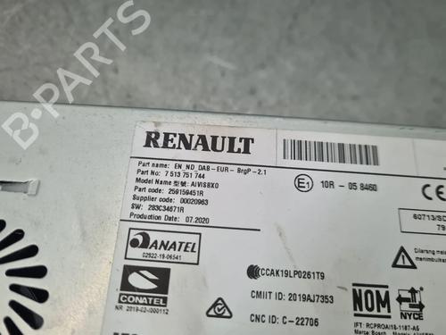 Radio RENAULT CLIO V (B7_) 1.5 Blue dCi 85 (B7AG) | BP30713594E6