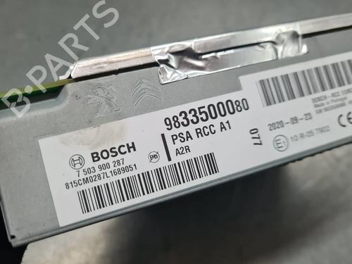 Radio CITROËN C3 III (SX) 1.2 PureTech 82 | BP30713595E6