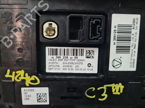 Radio CITROËN C3 III (SX) 1.2 PureTech 82 | BP30713595E6