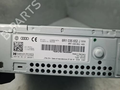 Radio AUDI A5 Sportback (8TA) 2.0 TDI | BP30837240E6 