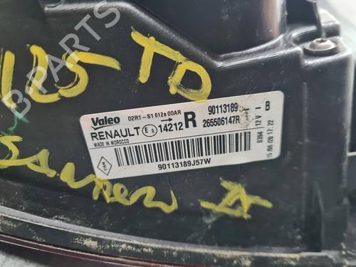 Right taillight DACIA SANDERO II 1.0 TCe 100 (B8ML) | BP28426667C35 