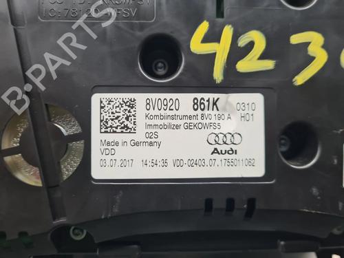 Instrument cluster AUDI A3 Sportback (8VA, 8VF) 1.6 TDI | BP30302692C47 