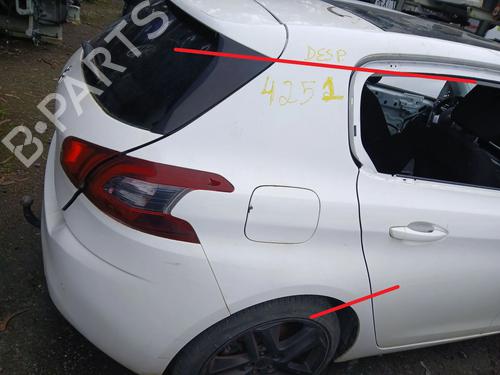 Used Right rear fenders PEUGEOT 308 II (LB_, LP_, LW_, LH_, L3_) 1.2 THP 130 (131 hp) 31023875