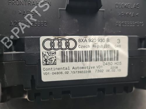 Instrument cluster AUDI A1 (8X1, 8XK) 1.4 TDI | BP30296357C47