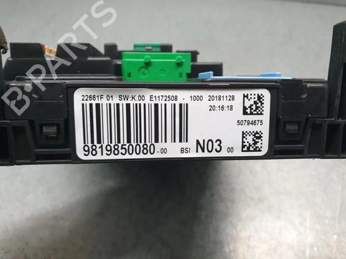 Fuse box PEUGEOT 2008 I (CU_) 1.2 PureTech 82 | BP31173331E1
