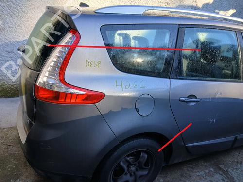 Parafango posteriore destro RENAULT GRAND SCÉNIC III (JZ0/1_) 1.5 dCi (JZ09, JZ0D, JZ10, JZ14, JZ1G, JZ29, JZ2C) (110 hp) 31188943