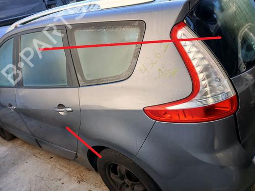 Used Left rear fenders RENAULT GRAND SCÉNIC III (JZ0/1_) 1.5 dCi (JZ09, JZ0D, JZ10, JZ14, JZ1G, JZ29, JZ2C) (110 hp) 31188944